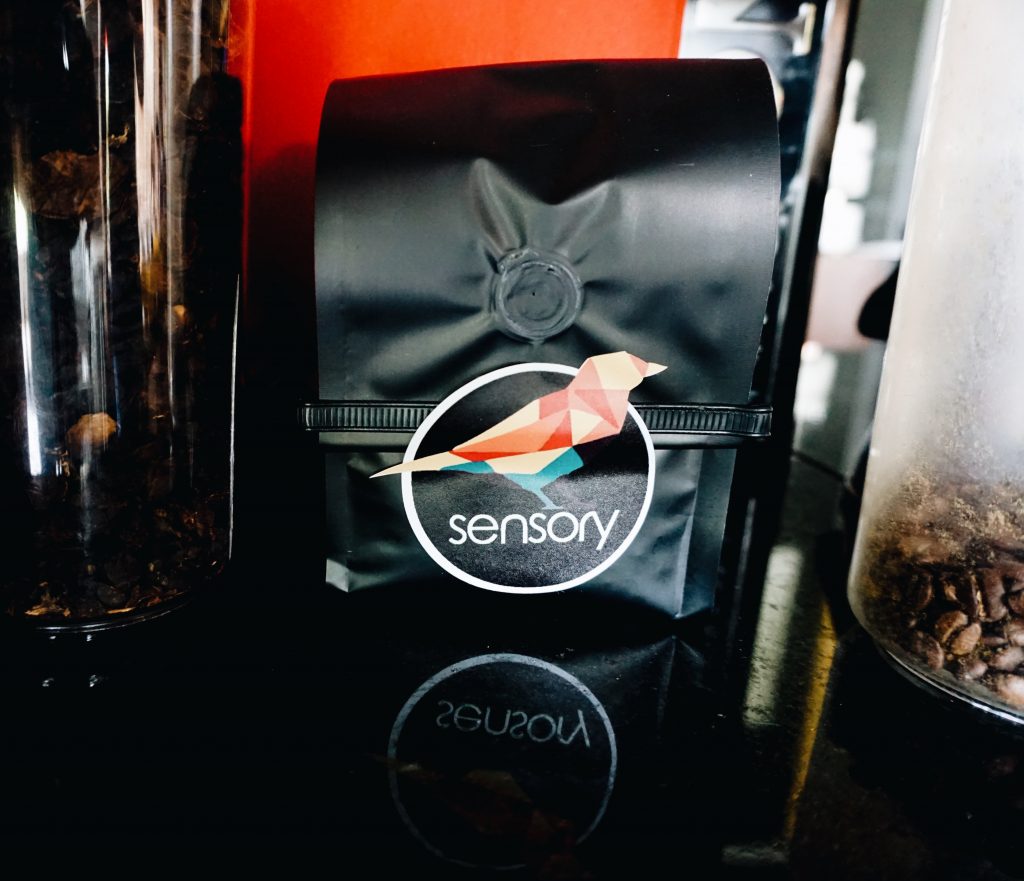 Sensory coffee cafe in Colombia